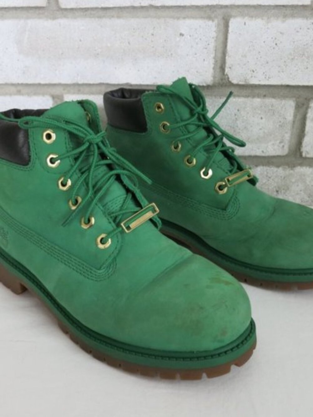 Timberland Nubuck Leather High Top Hiking Outdoor Footwear Kid's Child's Boots 3 - Picture 8 of 8